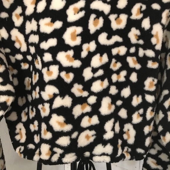 NWT Wild Fable Animal Print Hooded Sweatshirt M - Picture 10 of 11